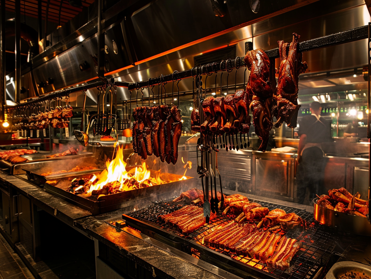 Bife de chorizo servido