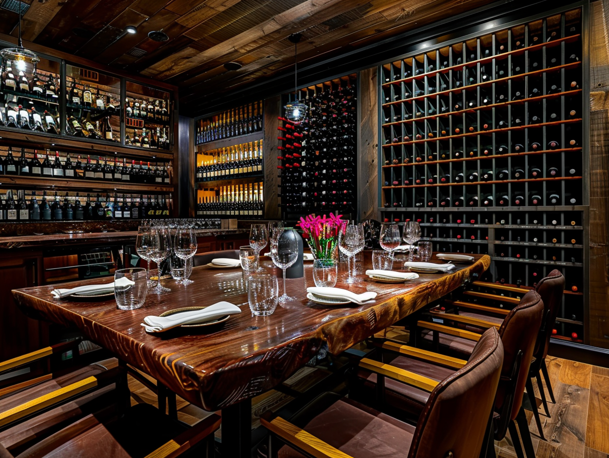 Interior del restaurante